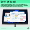 HP E-Series E22 G5 FHD monitors, 54,6 cm (21,5 colli), 1920 x 1080 pikseļi, Full HD, LCD, 5 ms, Melns, Sudrabs