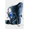 Bērnu pārnēsājamā mugursoma DEUTER Kid Comfort poliamīds zila, maks. slodze 22 kg, svars 3,23 kg, izmēri 72×43×34 cm