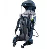 Bērnu pārnēsājamā mugursoma DEUTER Kid Comfort poliamīds zila, maks. slodze 22 kg, svars 3,23 kg, izmēri 72×43×34 cm