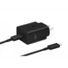 Sienas lādētājs Samsung EP-T4511 45W USB‑C PD 3.0, 100–240V, melns, viedtālrunim un planšetdatoram