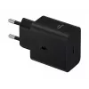 Sienas lādētājs Samsung EP-T4511 45W USB‑C PD 3.0, 100–240V, melns, viedtālrunim un planšetdatoram
