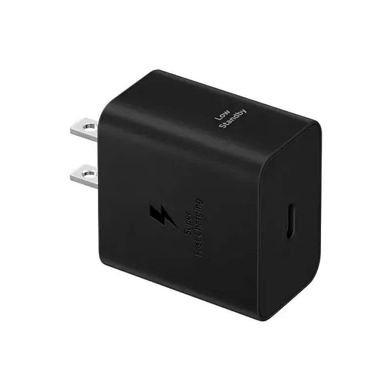 Sienas lādētājs Samsung EP-T4511 45W USB‑C PD 3.0, 100–240V, melns, viedtālrunim un planšetdatoram