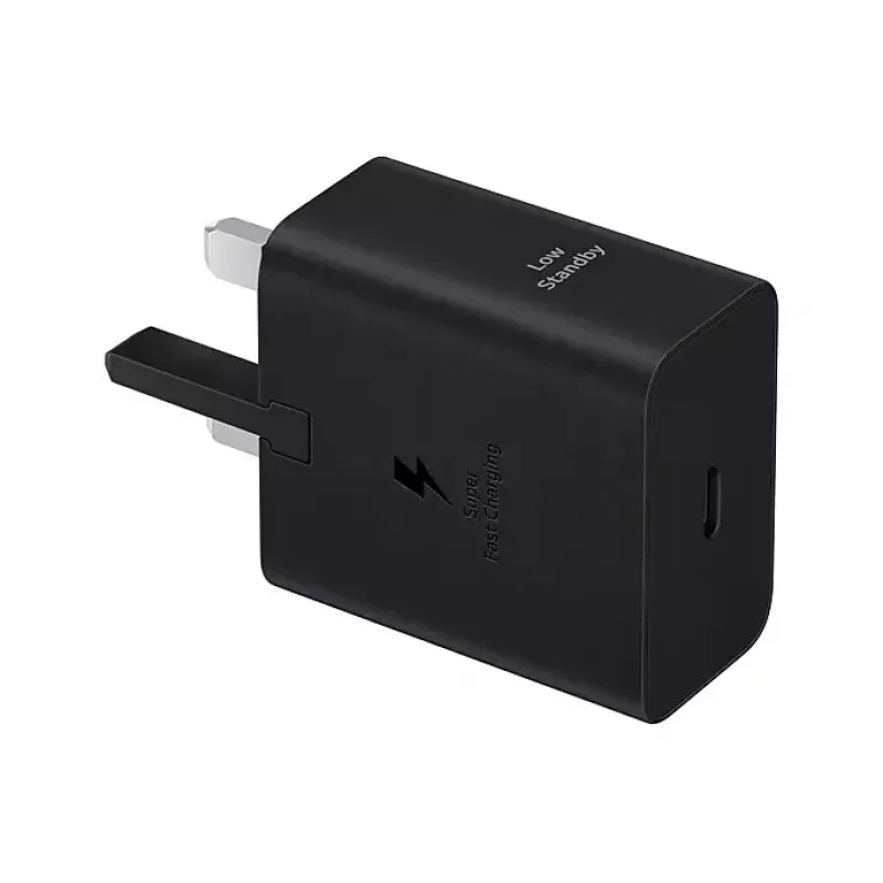 Sienas lādētājs Samsung EP-T4511 45W USB‑C PD 3.0, 100–240V, melns, viedtālrunim un planšetdatoram