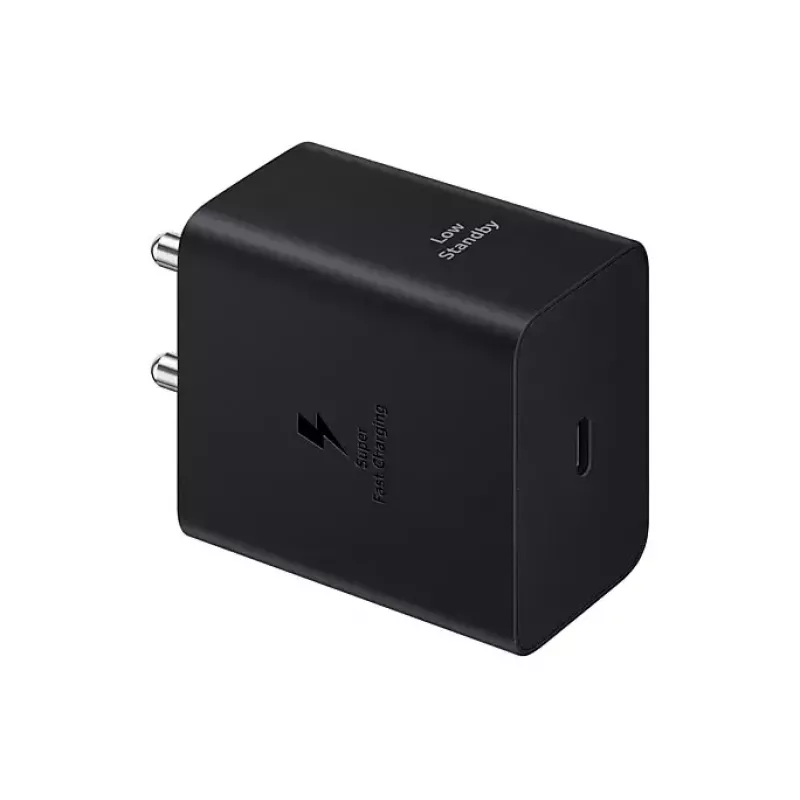 Sienas lādētājs Samsung EP-T4511 45W USB‑C PD 3.0, 100–240V, melns, viedtālrunim un planšetdatoram