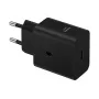 Sienas lādētājs Samsung EP-T4511 45W USB‑C PD 3.0, 100–240V, melns, viedtālrunim un planšetdatoram