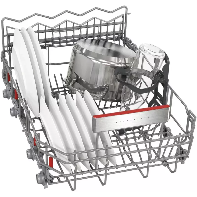 Iebūvējamā trauku mazgājamā mašīna Bosch Serie 6 SPV6EMX09E, šaurā 45 cm, 10 trauku komplekti, 6 programmas, 44 dB, energoklase B