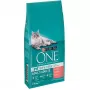 Sausā kaķu barība Purina Nestlé PURINA One 12430964, pieaugušiem kaķiem, lasis, 9.75 kg, proteīns 34%, tauki 14%