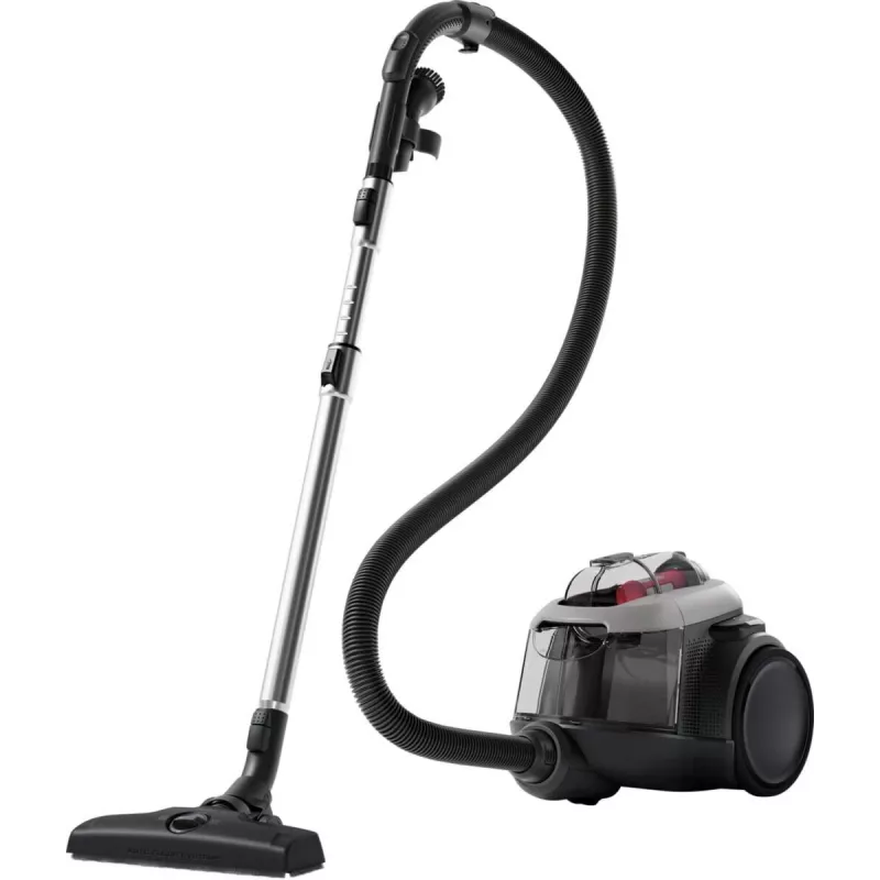 Putekļu sūcējs Electrolux EL61A4UG, bezmaisa sausais putekļu sūcējs, 700 W maks., 170 W sūkšanas jauda, 9 m vads, 12 m darbības rādiuss, pelēks