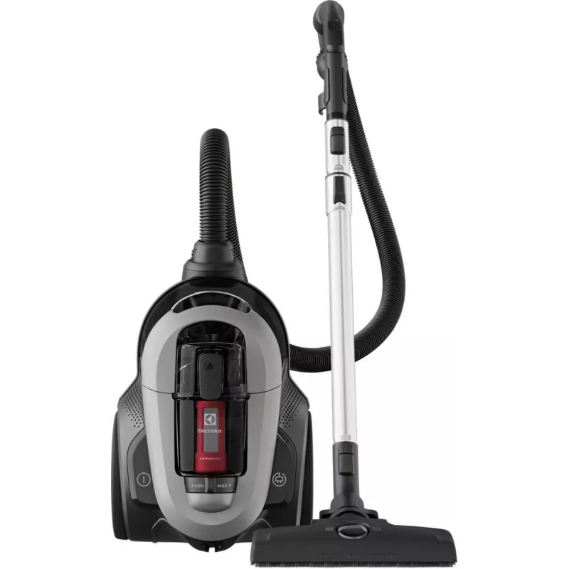 Putekļu sūcējs Electrolux EL61A4UG, bezmaisa sausais putekļu sūcējs, 700 W maks., 170 W sūkšanas jauda, 9 m vads, 12 m darbības rādiuss, pelēks