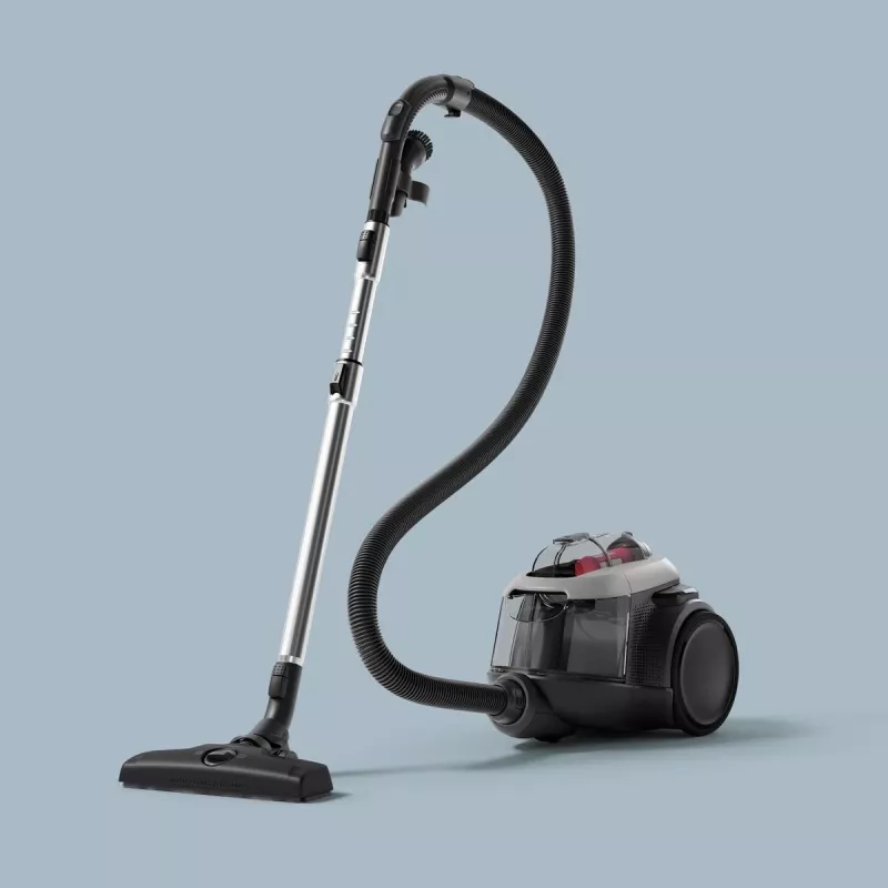 Putekļu sūcējs Electrolux EL61A4UG, bezmaisa sausais putekļu sūcējs, 700 W maks., 170 W sūkšanas jauda, 9 m vads, 12 m darbības rādiuss, pelēks