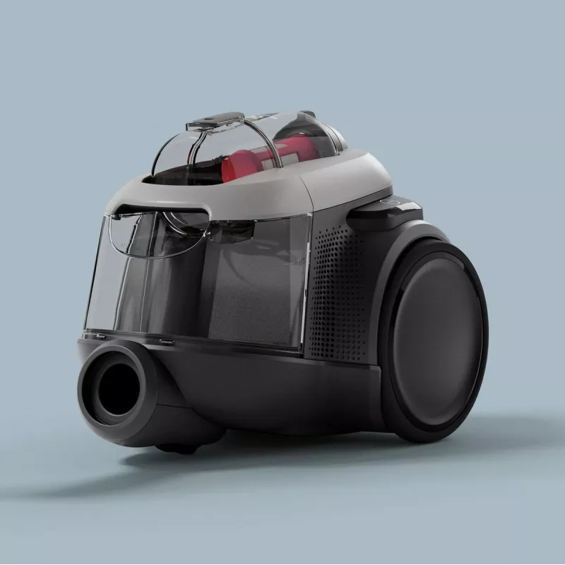 Putekļu sūcējs Electrolux EL61A4UG, bezmaisa sausais putekļu sūcējs, 700 W maks., 170 W sūkšanas jauda, 9 m vads, 12 m darbības rādiuss, pelēks