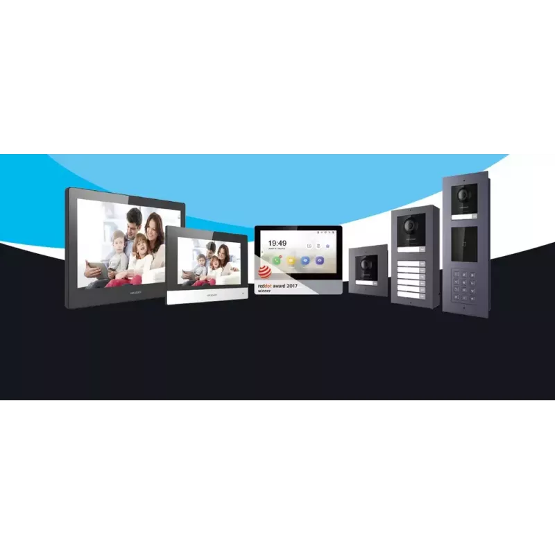 Video durvju sakaru sistēma Hikvision DS-KV8113-WME1(C) 2 MP IP65