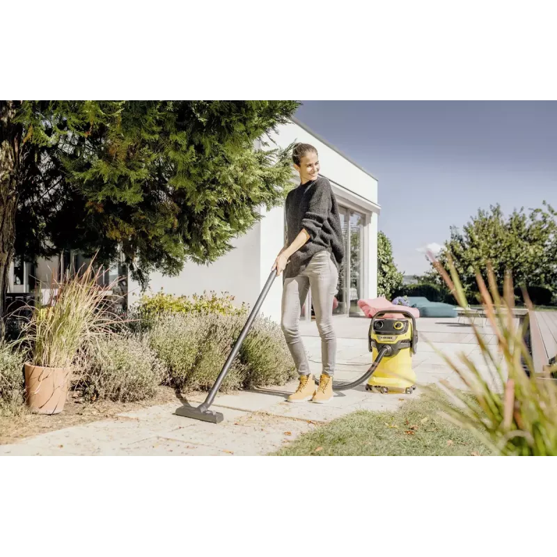 Slapjais un sausais putekļsūcējs Karcher WD 5 V-25/5/22, 25 L, 1100 W, 5 m kabelis, 2,2 m šļūtene