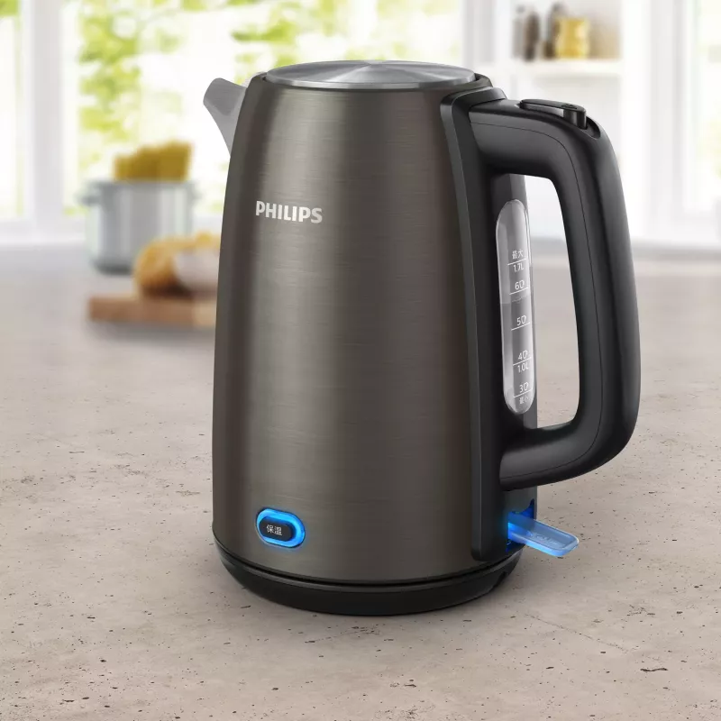 Elektriskā tējkanna Philips HD9353/90 1.7 L 2060 W nerūsējošais tērauds, melna