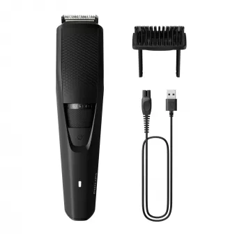 Philips BEARDTRIMMER Series 3000 BT3234/15 bārdas trimmeris, akumulators, melns