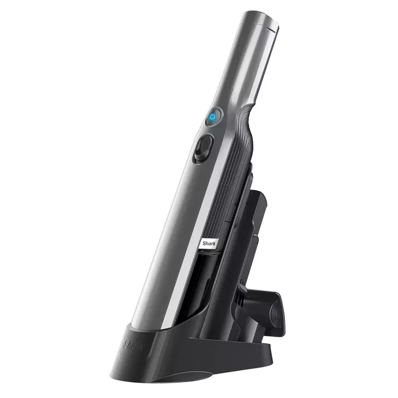 Bezvadu rokas putekļsūcējs Shark WV200, 12 V Li‑Ion, 0,25 L bezmaisiņa, HEPA, 8 min darbības laiks