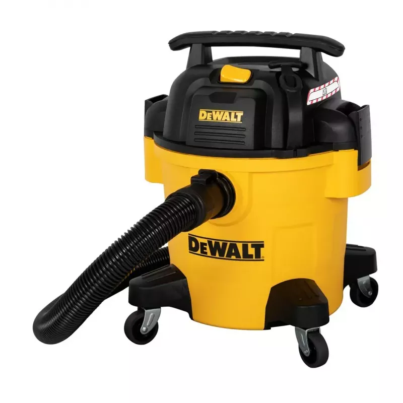 Putekļu sūcējs DeWalt AT-DXV20P — 20 l mitrā un sausā tīrīšana, 230 V, 15 kPa vakuums, HEPA filtrs, 3 m kabelis