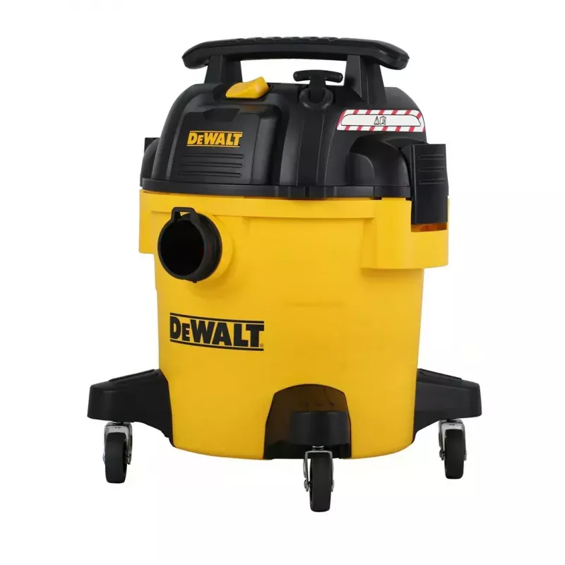 Putekļu sūcējs DeWalt AT-DXV20P — 20 l mitrā un sausā tīrīšana, 230 V, 15 kPa vakuums, HEPA filtrs, 3 m kabelis