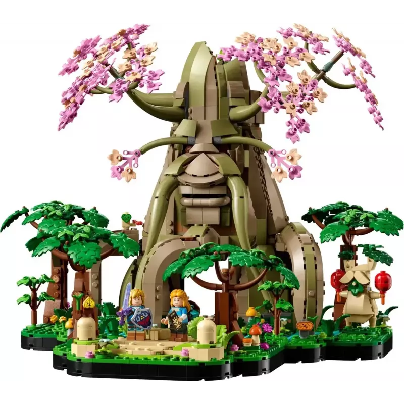 LEGO komplekts The Legend of Zelda Lielais Deku koks 2-in-1 (77092) — 2500 detaļas, 4 minifigūras, 330 mm augstums