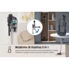 Samsung VS20B75AGR1 2-in-1 stick vacuum baterija Dry Bagless 550 W Melns, Mint colour