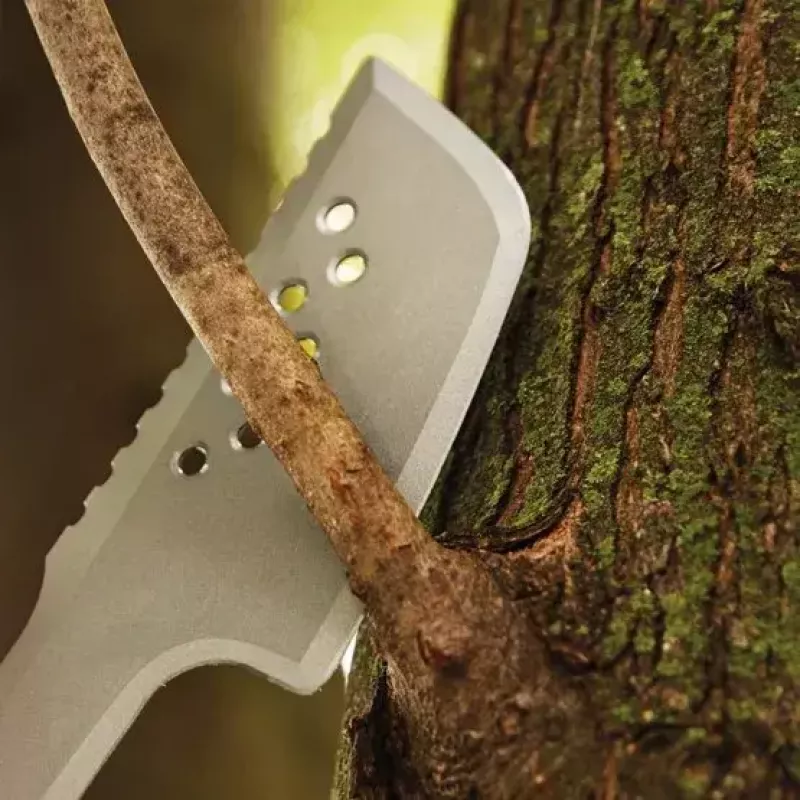 Dārza mačete Fiskars 1051236 no nerūsējošā tērauda oranžs rokturis