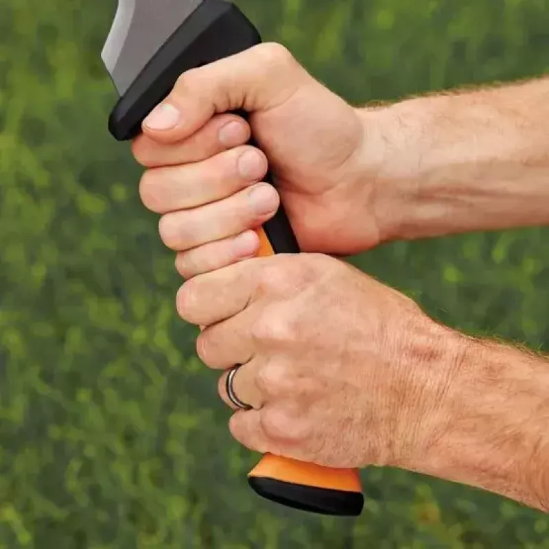 Dārza mačete Fiskars 1051236 no nerūsējošā tērauda oranžs rokturis