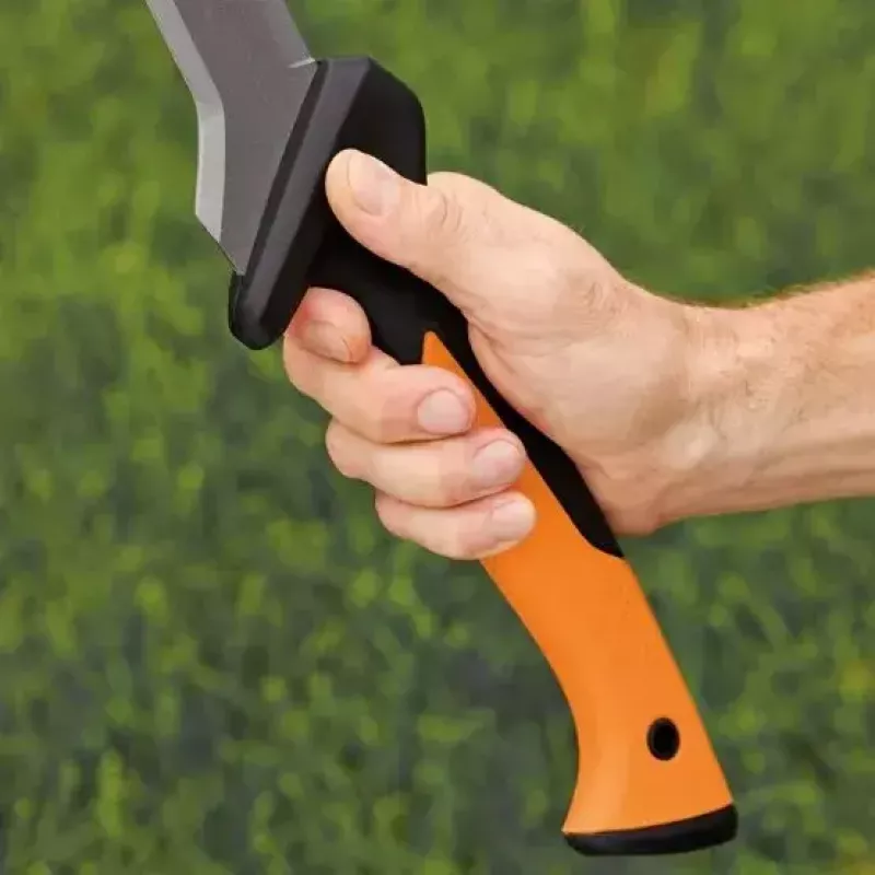 Dārza mačete Fiskars 1051236 no nerūsējošā tērauda oranžs rokturis