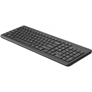 Bezvadu tastatūra HP 225 Pilna izmēra Mehāniskā QWERTY Melna