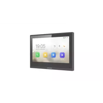 Video domofonu sistēma Hikvision DS-KH6351-WTE1 7 collu LCD 1024x600 Melns