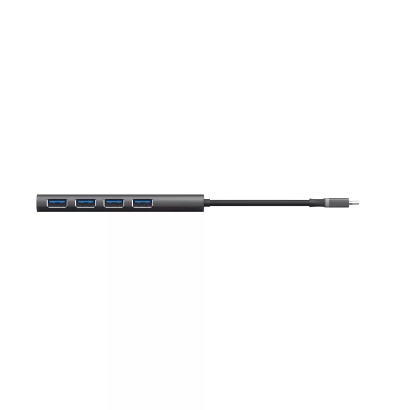 Trust Halyx USB 3.2 Gen 1 (3.1 Gen 1) Type-A 5 Mbit/s pelēks