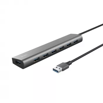 Trust Halyx USB 3.2 Gen 1 (3.1 Gen 1) Type-A 5000 Mbit/s Sudrabains