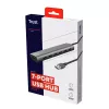 Trust Halyx USB 3.2 Gen 1 (3.1 Gen 1) Type-A 5000 Mbit/s Sudrabains