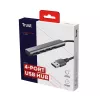 Trust Halyx USB 3.2 Gen 1 (3.1 Gen 1) Type-A 5 Mbit/s Melns, Pelēks