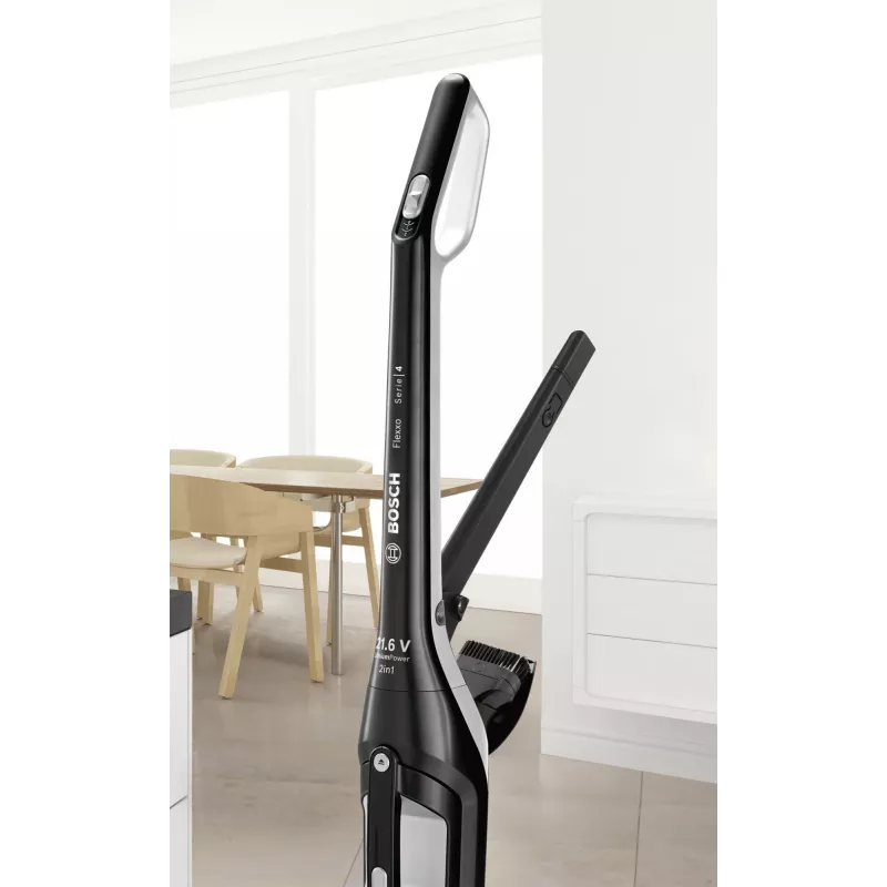 Bosch BBH32101 bezvada putekļsūcējs/elektriskā slota 2-in-1 bezvada putekļsūcējs Ar bateriju Sausā tīrīšana Bez maisiņa Melns