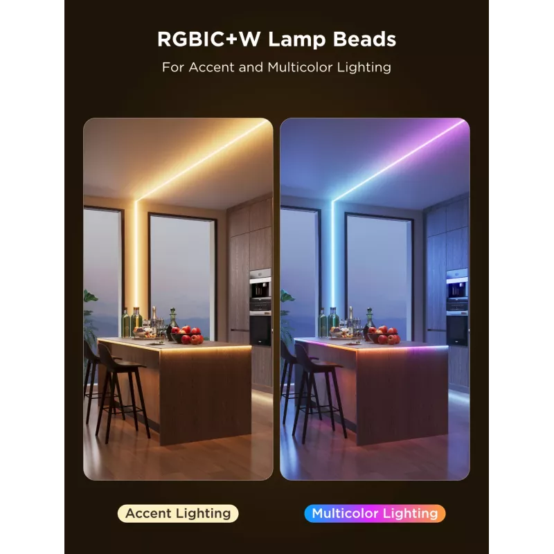 Universāla LED lente Govee Light Pro 3000 mm 3780 spuldzes
