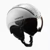Slēpošanas ķivere Casco SP-2 Carbonic Visor balta izmērs S (52-54 cm)