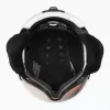 Slēpošanas ķivere Casco SP-2 Carbonic Visor balta izmērs S (52-54 cm)