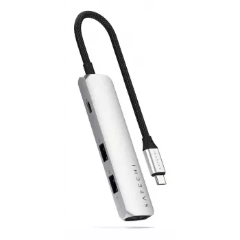 Satechi ST-P4SS USB Type-C centrmezgls 10000 Mbit/s HDMI USB 3.2