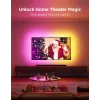 LED gaismas lente Govee Envisual TV Backlight T2 ar divām kamerām 75–85 collu televizoriem