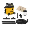 DeWalt AT-DXV34PTA putekļsūcējs sausai un mitrai tīrīšanai, 34 l, ar elektrības kontaktligzdu