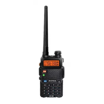 Rokas divvirzienu radio Baofeng UV-5R — 128 kanāli, 400–480 MHz