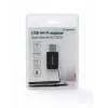 WLAN USB adapteris GEMBIRD AC1300 Dual-band Wi‑Fi 5 (RTL8812BU) 867 Mbit/s USB 3.0 Iekšējā antena Melns