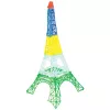 Filamenta uzpildes komplekts 3DOODLER Start Eco Plastic Fire and Ice — 250 gab., 2,5 mm, kompostējams, oranža/tirkīza/balta/dzeltena