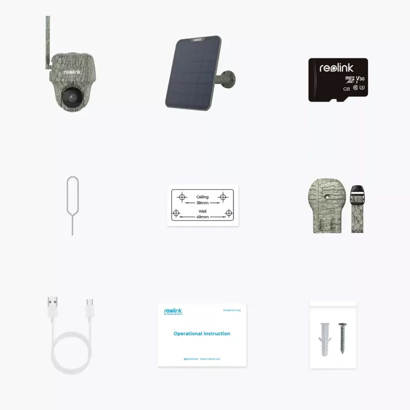 IP Drošības kamera Reolink Go Series G450 4K