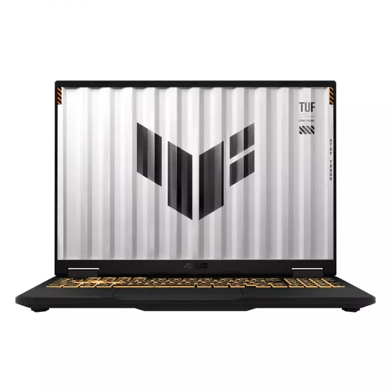 ASUS TUF Gaming F16 FX608JPR-I7161 spēļu portatīvais dators, 16 collu FHD+ 165 Hz, Intel Core i7-14650HX, 16 GB DDR5, 1 TB SSD, NVIDIA GeForce RTX 5070, bez OS