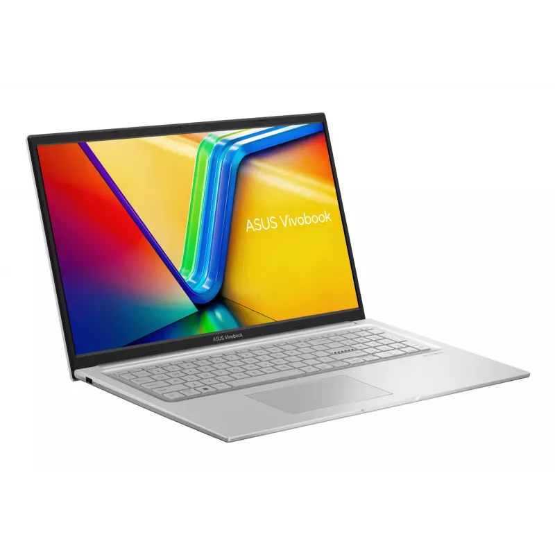 ASUS Vivobook 16 X1704VA-AU817W Intel Core 5 120U klēpjdators 43,9 cm (17,3 collas) Full HD 16 GB DDR4-SDRAM 512 GB SSD Wi-Fi 6 (802.11ax) Windows 11 Home sudraba krāsā