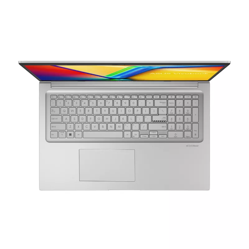 ASUS Vivobook 16 X1704VA-AU817W Intel Core 5 120U klēpjdators 43,9 cm (17,3 collas) Full HD 16 GB DDR4-SDRAM 512 GB SSD Wi-Fi 6 (802.11ax) Windows 11 Home sudraba krāsā