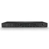 Lindy 4 Port HDMI 18G Switch ar audio, HDMI, metāls, melns, 18 Gbit/s, 3840 x 2160 pikseļi, 5.1 kanāli