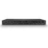 Lindy 4 Port HDMI 18G Switch ar audio, HDMI, metāls, melns, 18 Gbit/s, 3840 x 2160 pikseļi, 5.1 kanāli