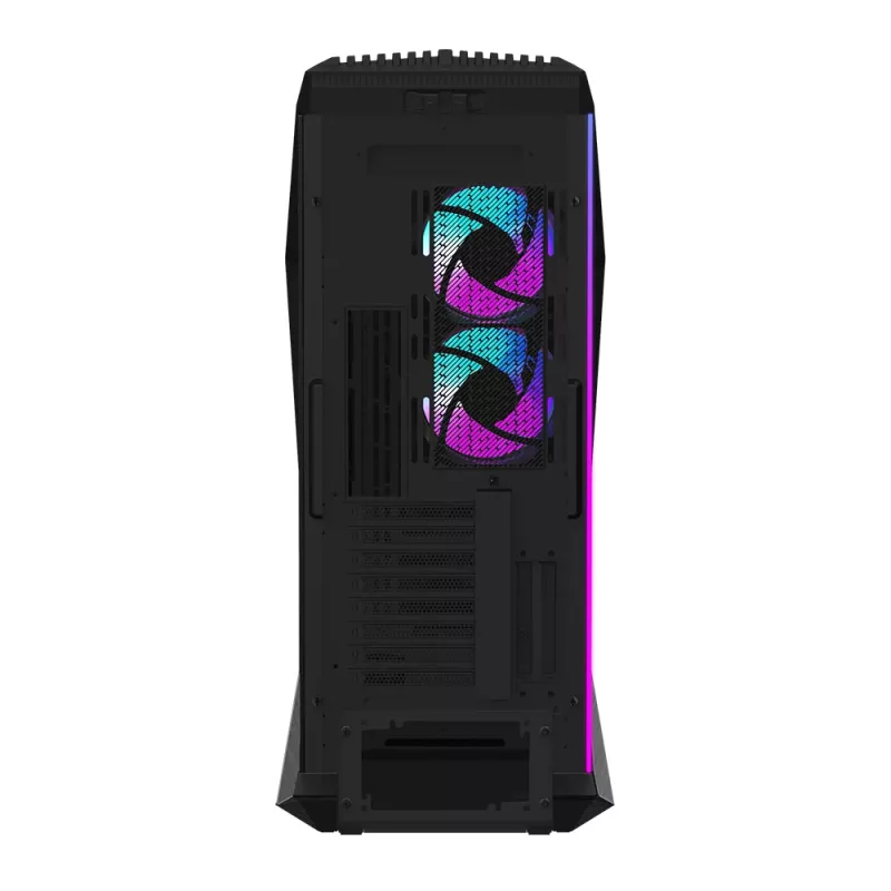 GIGABYTE AORUS C700 GLASS datora korpuss - Full Tower, atbalsta līdz E-ATX un 420 mm radiatoriem, iepriekš uzstādīti 120 mm*5 ventilatori, USB 3.1 Type-C, RGB Fusion